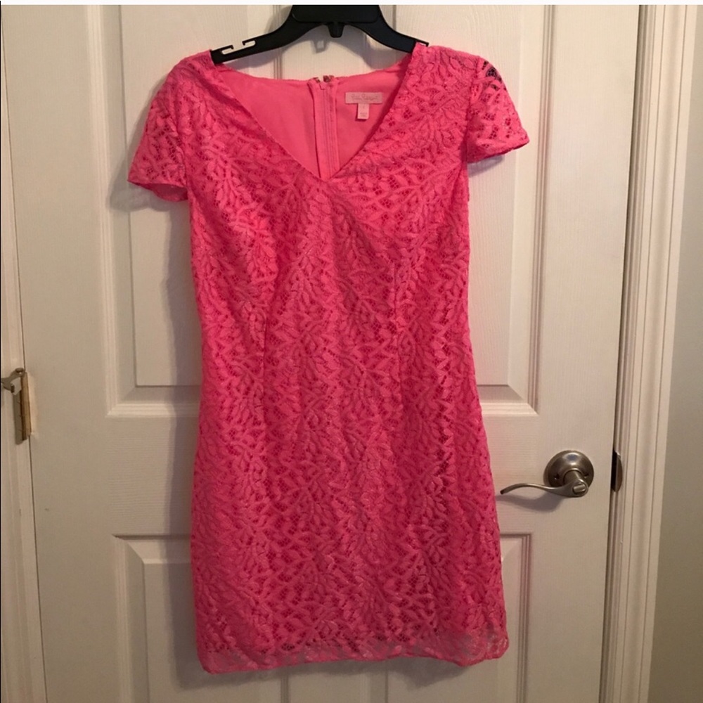 😍NWOT Lilly Pulitzer Dress Pink Size Small😍